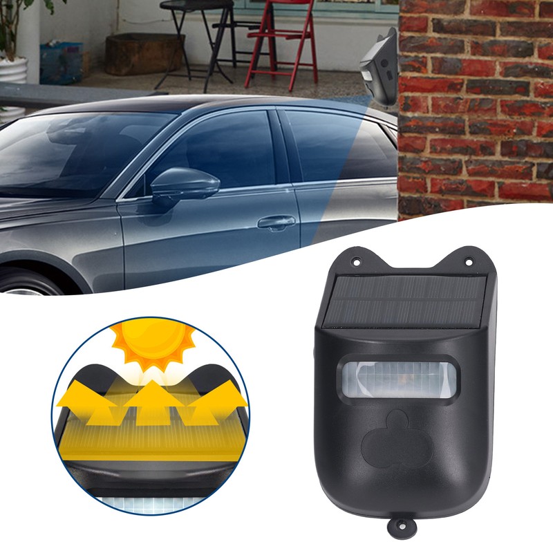 Driveway Alarm Solar Infrared Intelligent Induction IP65 Waterproof Welcome Doorbell