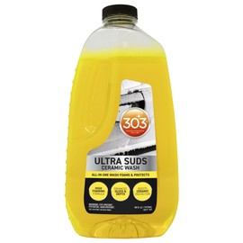 303 Products Ultra Suds Ceramic Car Wash Soap – Ceramic Coating for Cars with Foaming Formula, Enhanced Gloss & Shine Protectant, 48 fl. oz. (30277)