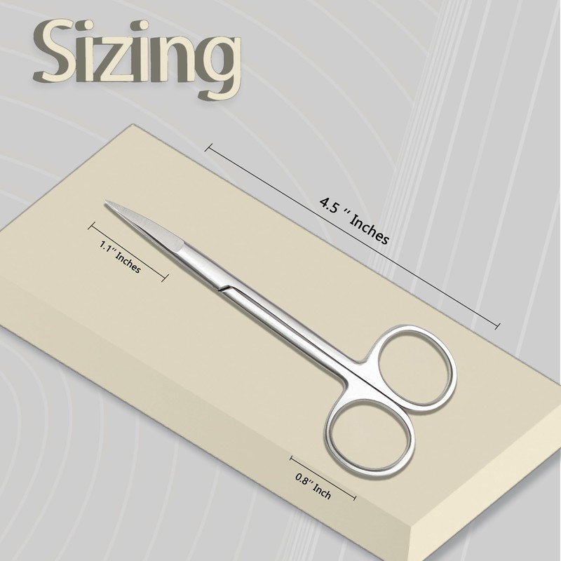 MJW Professional Iris Scissors Made of Stainless Steel Used as