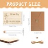 RHQFDM Wooden Money Gift Packaging with Test Tubes, Wish Filler