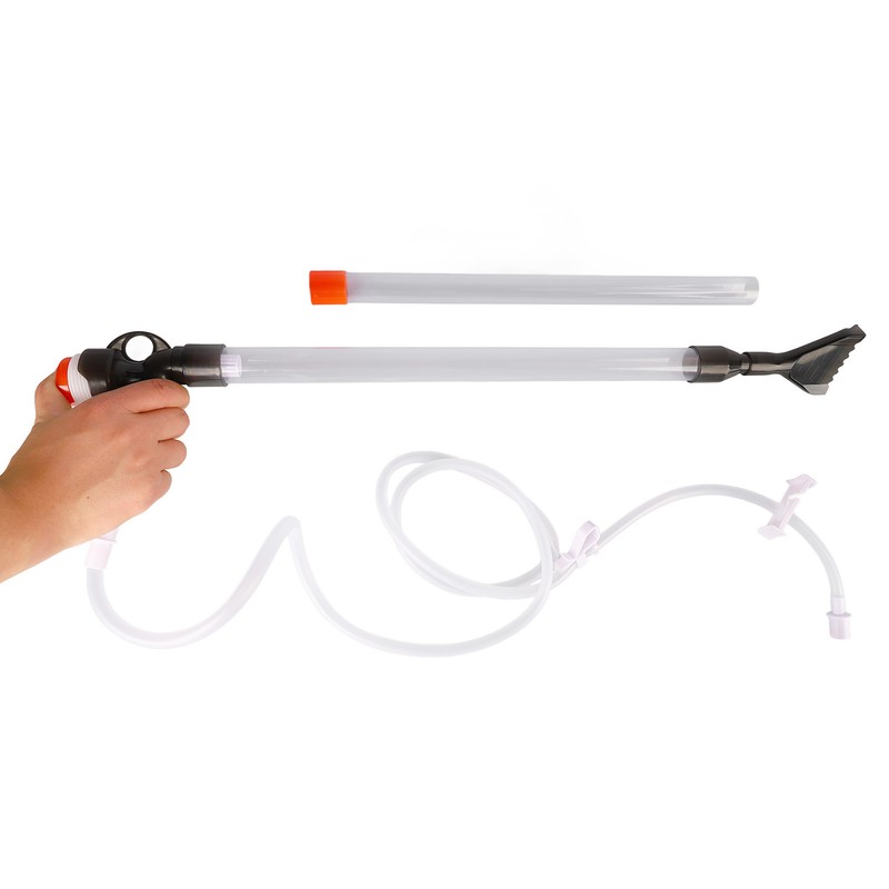 Manual Aquarium Water Changer Safe Efficient Fish Tank Gravel Cleaner