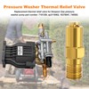 7101359 Pressure Washer Thermal Relief Valve Replacement Simpson Gas Powered