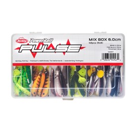 Berkley Pulse Shad Mix Box 6cm 48pcs, Soft bait fishing Lures