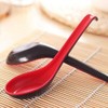 2 Pack Soup Spoons with Hook Asian Japanese Wonton Pho