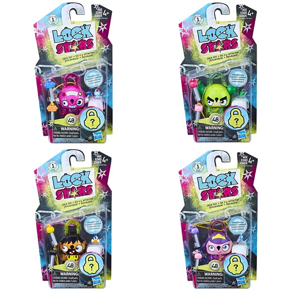 Hasbro Lock Stars Series 1 Collectible Miniature 7cm Toy Figure