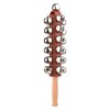 JINGFENG Hand Jingle Bells Hand Sleigh Bells Wooden Shaker Jingle