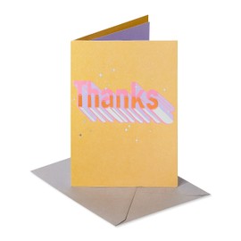 American Greetings Thank You Card (Much Appreciation)