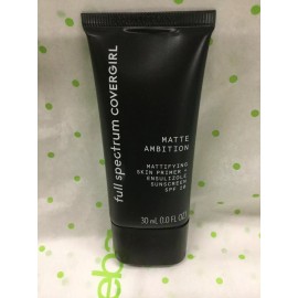 COVERGIRL MATTE AMBITION MATTIFYING SKIN PRIMER  1 FL OZ/30 ML NEW.