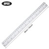12 Pack Clear Plastic Ruler,Straight Ruler,8 Pack 30cm Ruler, 4