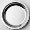 Nagao Tsubamesanjo Round Prep Stainless Steel Tray, 4.9 inches (12.5