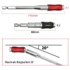 Saipor 3PCS Adjustable Pivot Bit Holder Magnetic Pivoting Bit Tip