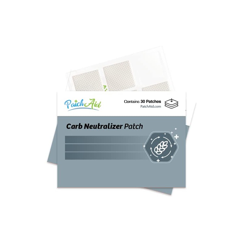 Carb Neutralizer Patch by PatchAid (30-Day Supply)