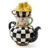 MACKENZIE-CHILDS Courtly Chickatee Teapot, Cute Tea Kettle and Chick Spring