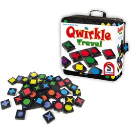 Schmidt Spiele 49270 Qwirkle Travel, 2011 Game of the Year, Travel Game, Multi-Coloured,