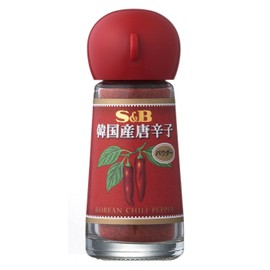 S&B Korean Chili Pepper (Powder), 0.5 oz (13 g) x 5 Packs