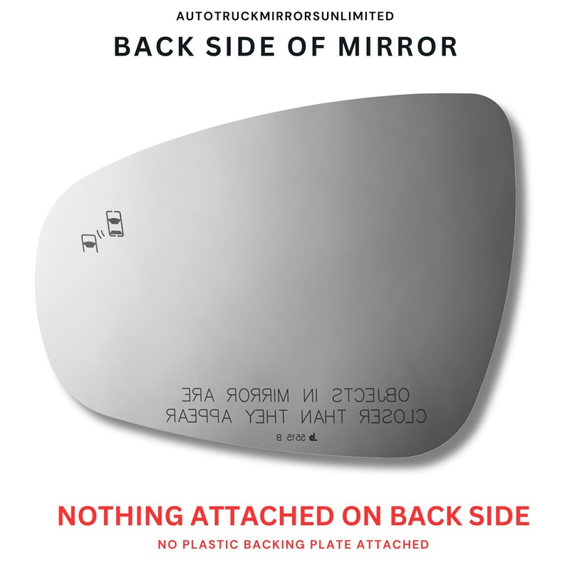 Passenger Side Mirror Replacement Glass + Silicone for 2013-2018 Lexus