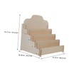Card Display Stand Multi Purpose Tiered Organizer for Postcards Greeting
