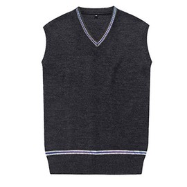 Disfraces de cosplay para hombre y mujer, suéter de otoño e invierno, chaleco, Suéter azul, M