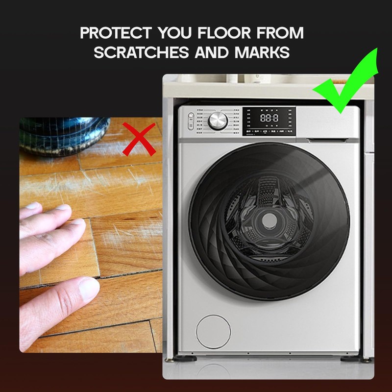 4 x Washing Machine Anti Vibration Pads