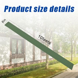 6 Pcs 10Feet Long Canvas Sandbags Flood Water Barrier Sandbags Flood Protection Thickened Reusable Sand Bags - Flood Barrier for Rain Water Control Flood Hurricane Doors Windows