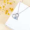 YFN Hippo Gifts for Women Sterling Silver Hippo Heart Necklace