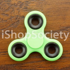 Unbranded Tri Spinner Fidget Spinners EDC Figet Hand Desk Focus Toy ADHD - Multi Color - Green