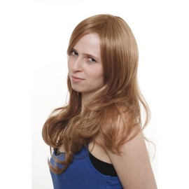 Natural looking Lady Quality Wig very long dark blond mix straight slightly wavy SA046-12/26