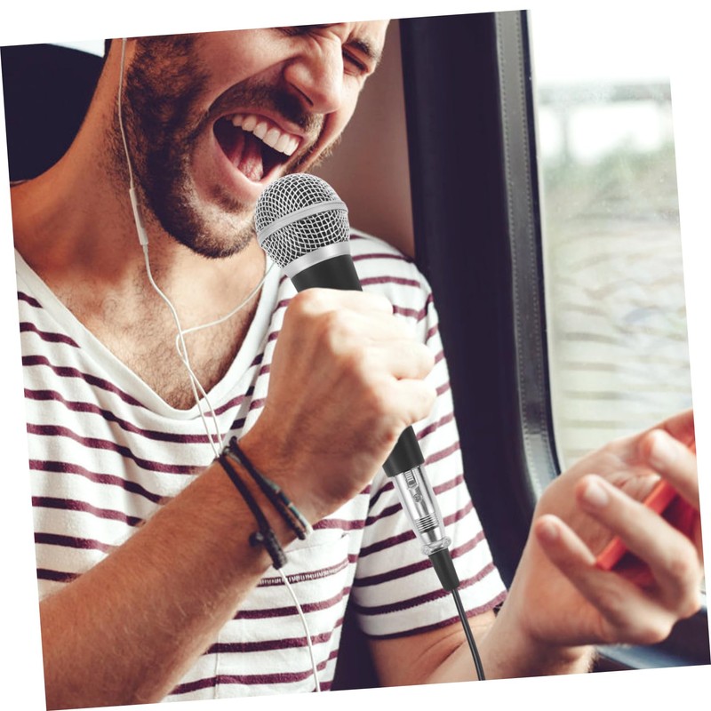 SUPVOX Handheld Wired Dynamic Microphone with Cable for Karaoke Public