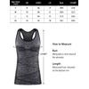 Disbest Yoga Tank Top, Women's Performance Stretchy Quick Dry Sports