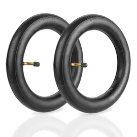 10x2 Inner Tubes -10'' x 1.95/2.125 BPA/Latex Free Premium Quality Butyl Rubber Tire Tubes Compatible with Bike Schwinn Trike Roadster/Tricycle/BoB Revolution Motion Tire(2 Pack)