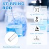 PATIKIL 15pcs High Boron Silicate Glass Stick 5.9" Length 8mm