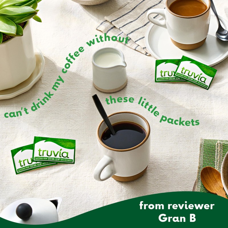 Truvia Truvia? Calorie-Free Sweetener Stevia Leaf Packets, 240 Count (16.9