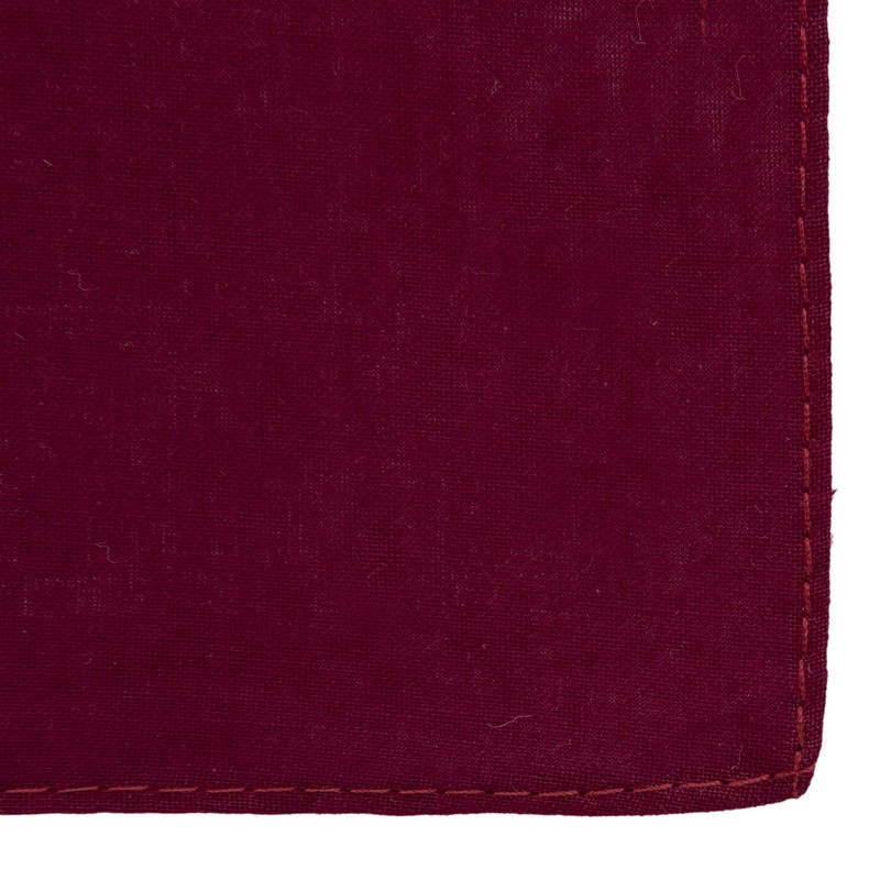 Wine (Burgundy) Solid Bandana - Single Piece 22x22*