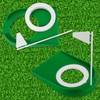 Pack of 2 Golf Putting Cup with Flag, Golf Putting