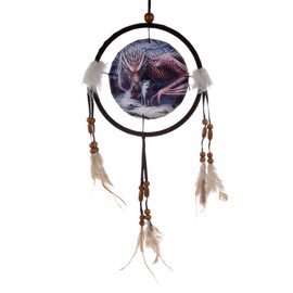 Puckator Dream Catcher Lisa Parker Dragon & Wolf Wedding Ring 16 cm