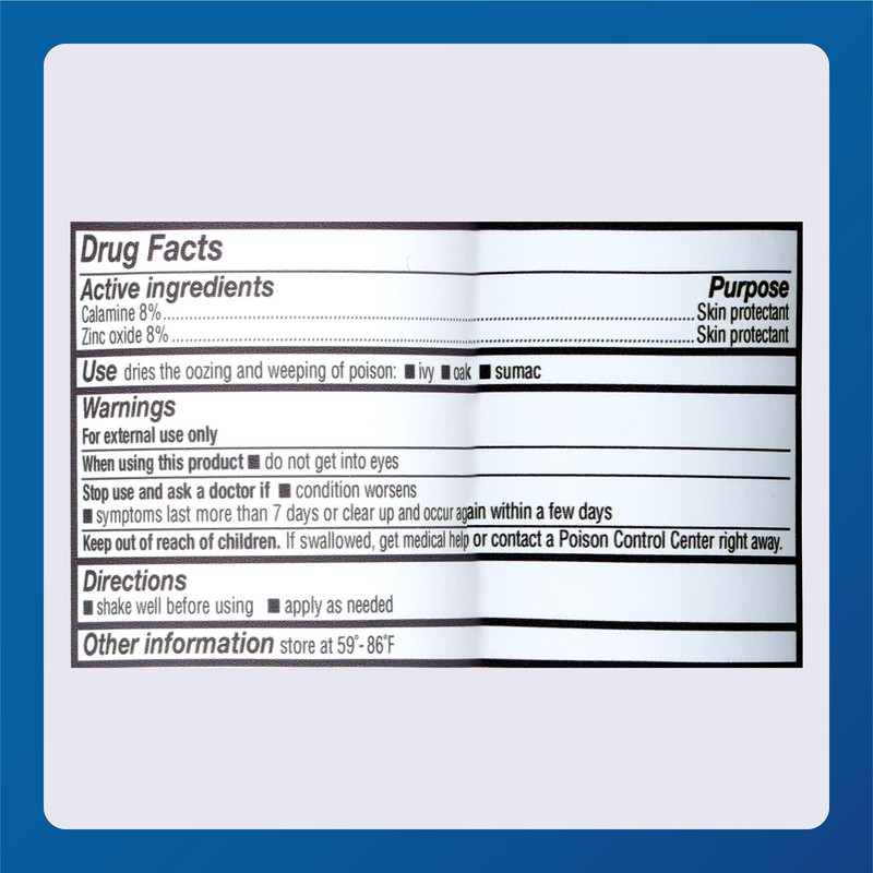 MAJOR Calamine Lotion - Calamine Topical Suspension USP Skin Protectant