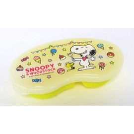 OSK Peanuts BR-5 Baby Food Tableware, Yellow