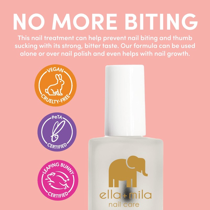 ella+mila No More Biting Nail Polish - Bitter Taste Nail
