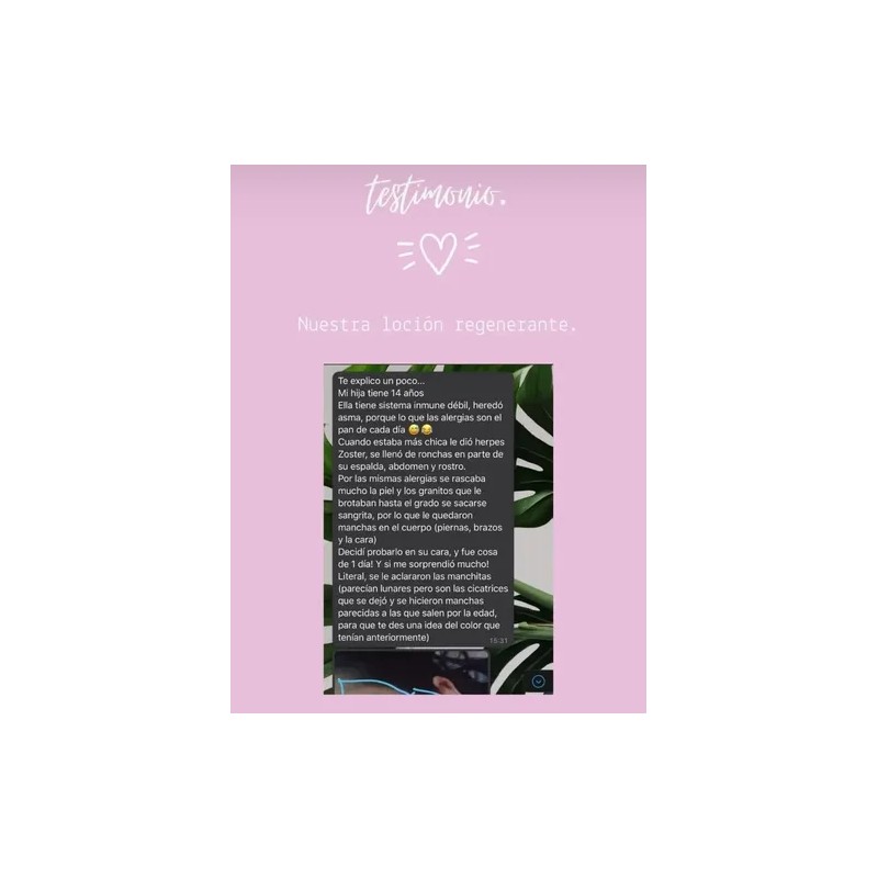 Tónico/serum Facial Regenerante 50ml Artesanal 100% Orgánico