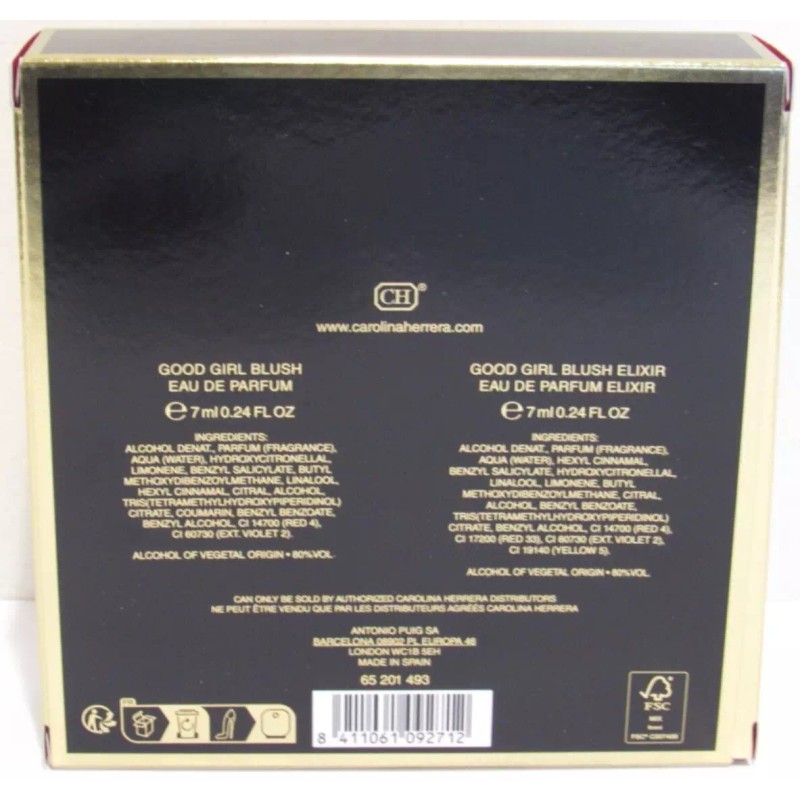 Carolina Herrera Good Girl Set Blush & Blush Elixir 2