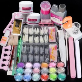 Kit De Extensiones Acrílicas En Polvo Y Monómero Líquido, 41