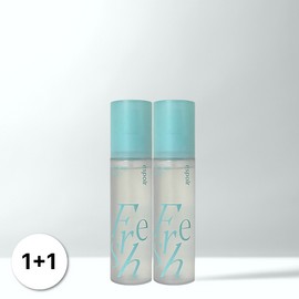 Espoir [1+1] Espoir Fresh Setting Fixer Makeup Fixing 100ml 2pcs / [1+1] 에스쁘아 프레쉬 세팅 픽서 메이크업 고정 100ml 2개