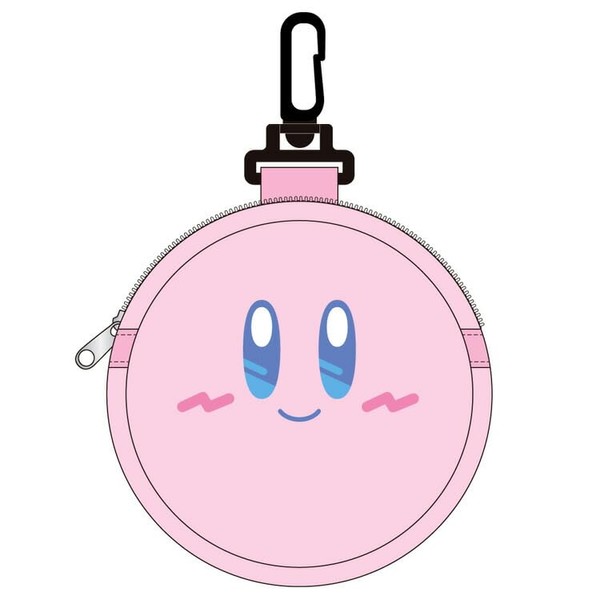Bandai Kirby Sweet Dreams Round Carabiner Pouch (Neoprene) HK-MKP H10