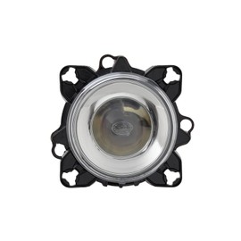 HELLA 1BL 008 193-021 DE/Halogen-Insert, headlight - 90mm Essential - 12V - Round - Fitting - Lens Colour: Crystal clear - Front