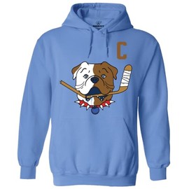 SHORESY Sudbury Bulldogs Jersey Hoody (US, Alpha, Large, Regular, Regular, Blue)