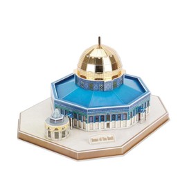 3D Puzzle Dome of the Rock Temple Mount Jerusalem Cubic Fun