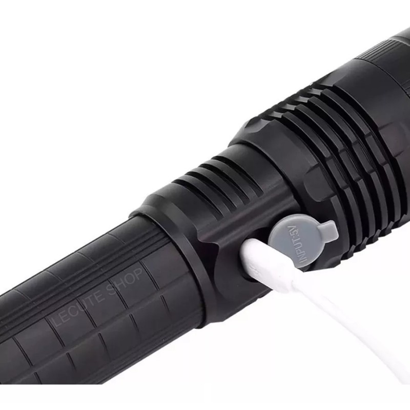 Tohil Linterna Super Brillante 5000lm Tactica T9 Recargable Alto