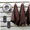STOBAZA 10Pcs Heavy Duty Wall Shelf Hooks Pegboard Hook Brackets