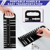Datanly 6 Pcs Magnetic Socket Organizer Holder Case Rail Rack