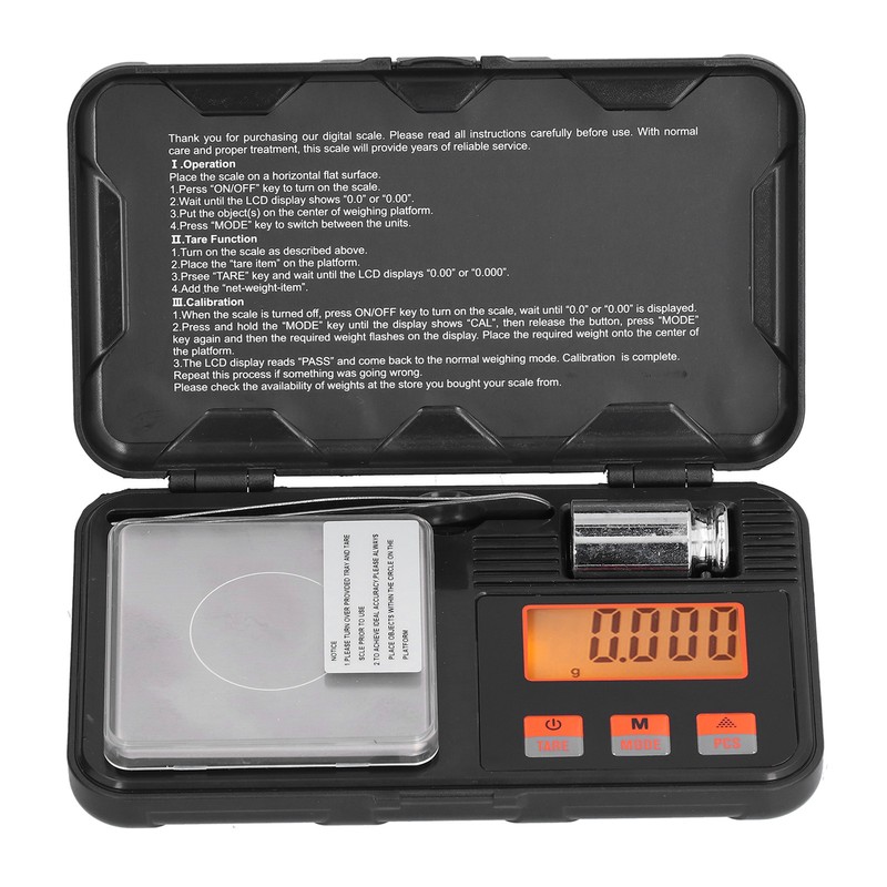 Digital Pocket Scale Portable 50g By 0.001g Weigh Gram Scale